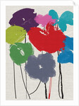 Printed Flowers, 2018 by Jenny Frean