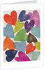 Printed Hearts, 2018 by Jenny Frean