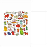 Thirty eight cats, 2018 by Sarah Battle