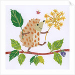 Highwire Hedgehog, 2016, collage by Sarah Battle