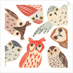 A Parliament Of Owls, 2018 by Sarah Battle