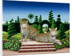Jaguars in a Garden, 1986 by Anthony Southcombe