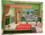Zebra in a Bedroom, 1996 by Anthony Southcombe