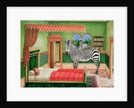 Zebra in a Bedroom, 1996 by Anthony Southcombe