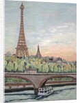 Eiffel Tower View, 2017 by Deborah Eve Alastra