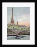 Eiffel Tower View, 2017 by Deborah Eve Alastra