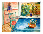 Blue Table, 1997 by Deborah Eve Alastra