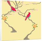 Blossom Birds by Anna Platts