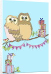 Birthday Owls, 2013 by Anna Platts