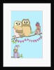 Birthday Owls, 2013 by Anna Platts