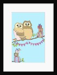 Birthday Owls, 2013 by Anna Platts