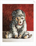 White Monkey on Red, 2006 by Peter Jones