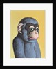 Mauve Monkey on Yellow, 2006 by Peter Jones