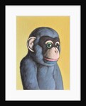 Mauve Monkey on Yellow, 2006 by Peter Jones