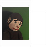 Monkey Portrait on Green, 2005 by Peter Jones
