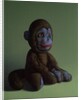 Brown Monkey on Green, 2016 by Peter Jones