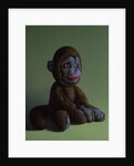Brown Monkey on Green, 2016 by Peter Jones