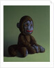 Brown Monkey on Green, 2016 by Peter Jones