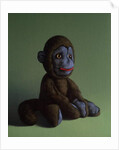 Brown Monkey on Green, 2016 by Peter Jones