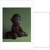 Brown Monkey on Green, 2016 by Peter Jones