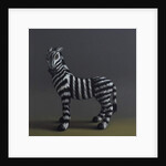 Zebra - After Stubbs, 2018 by Peter Jones