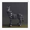 Zebra - After Stubbs, 2018 by Peter Jones