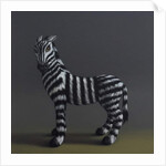 Zebra - After Stubbs, 2018 by Peter Jones