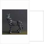Zebra - After Stubbs, 2018 by Peter Jones
