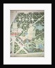 General plan of the parks of the two Trianon Palaces, Versailles, early 19th century by French School