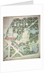 General plan of the parks of the two Trianon Palaces, Versailles, early 19th century by French School
