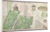 Plan of the English Landscape Garden of the Duke of Praslin in Neuilly-sur-Seine, 1788 by French School