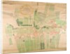 N/11/Seine/87 Topographical Map and Survey of the Village of Issy, 1740 by Bernard Borde