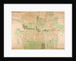 N/11/Seine/87 Topographical Map and Survey of the Village of Issy, 1740 by Bernard Borde