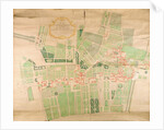 N/11/Seine/87 Topographical Map and Survey of the Village of Issy, 1740 by Bernard Borde
