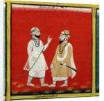 Two Dervishes, Religious Mendicants, Udaipur, c.1810-20 by Indian School