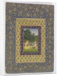 Layla Reading to Majnun, who sits under a tree by a lotus pool, Delhi, c.1720-40 by Dal Chand