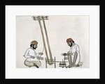 Silk Rollers, c.1890 by Punjabi School