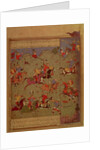 Codrington MS. A battle scene by Persian School