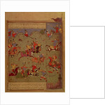 Codrington MS. A battle scene by Persian School