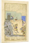 Persian 239 fol.119b Farād shoots Zarāsp by Persian School