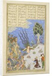 Persian 239 fol.16b The Simurgh restores Z?l to S?m by Persian School