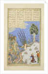 Persian 239 fol.16b The Simurgh restores Z?l to S?m by Persian School