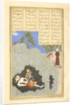 Persian 239 fol.44a Rustam slays the White Div by Persian School