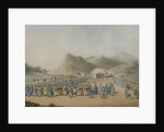 The approach of the Emperor of China to his tent in Tartary to receive the British Ambassador, 1799 by William Alexander
