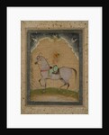 An equestrian portrait of Prince Dara Shikoh as a young man, 1640 by Chitarman Chitarman