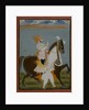Rawat Bhim Singh of Salumbar riding Nur, 1820 by Indian School