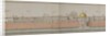 Panorama of the fort at Delhi, 1810 by Persian School