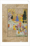 Illustration from the 'Shahnama', by Abu'l-Qasim Mansur Firdawsi, 1781-82 by Persian School