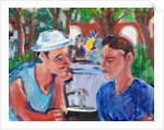 Conversation in the Park, 2019 by Richard H. Fox