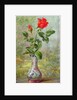 The Crimson Rose, a Messenger of Love by Albert Williams